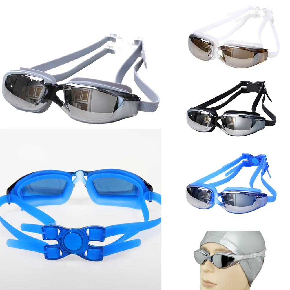Professional Swimming Goggles Men Women Anti-fog UV Protection Waterproof Silicone Swim Glasses Adult Eyewear | Спорт и развлечения