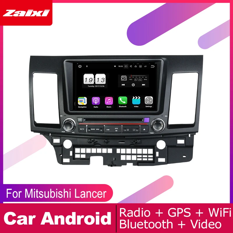 Для Mitsubishi Lancer 2007 ~ 2012 автомобильный Android мультимедийный DVD-плеер система