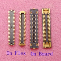 10pcs lcd display screen flex fpc connector for samsung galaxy m40 m405 m405f a60 a6060 a605 a605f plug on motherboard 40pin
