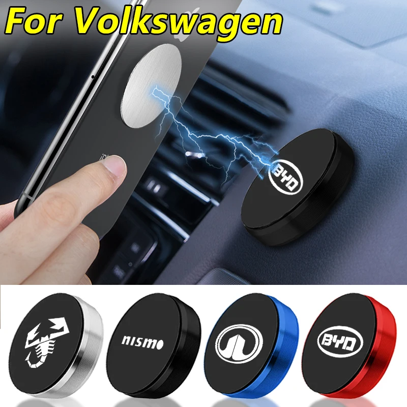 

1pcs Car Phone Holder Magnetic For VW Volkswagen CC Polo T5 6R Golf MK7 MK4 MK6 Passat Touran Jetta Scirocco Tiguan Transporter