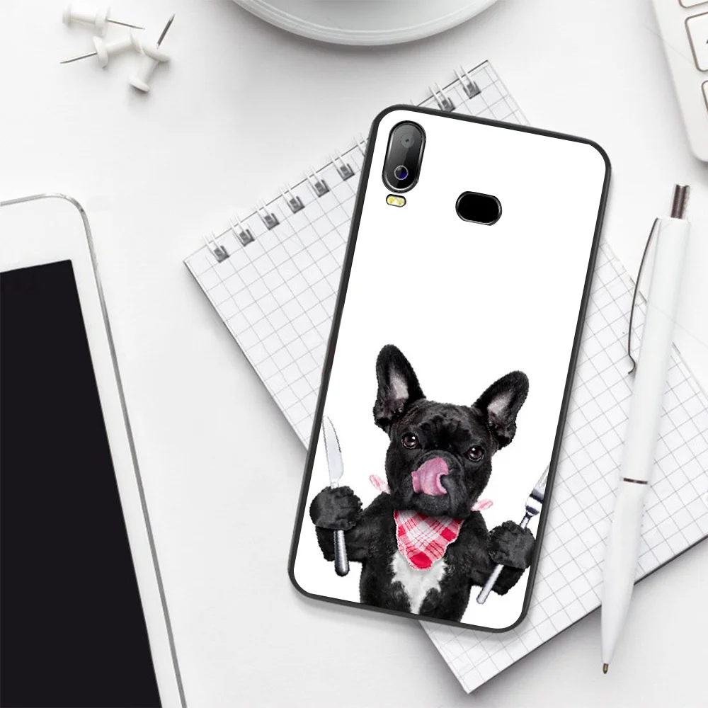 

NBDRUICAI french bulldog Dogs puppy Animal Phone Case Cover For Samsung A10 A20 A30 A40 A50 A70 A7 A9 A6 A8 Plus 2018