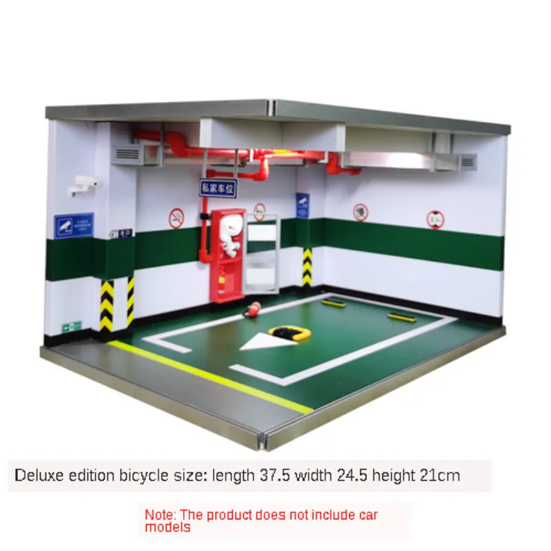 Модель подземного гаража в масштабе 1:18 демонстрационная модель автомобиля