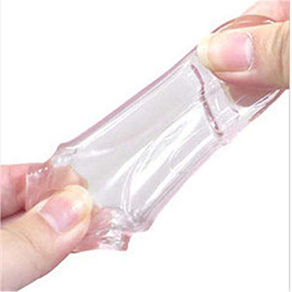 Мужской силиконовый презерватив для пениса с длинным рукавом кольцо члена