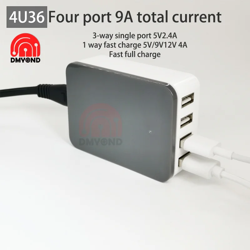 Понижающий модуль питания с зарядным устройством USB 50 Вт 12 В 24 36 в 5 А QC2.0 QC3.0 FCP SCP 4USB