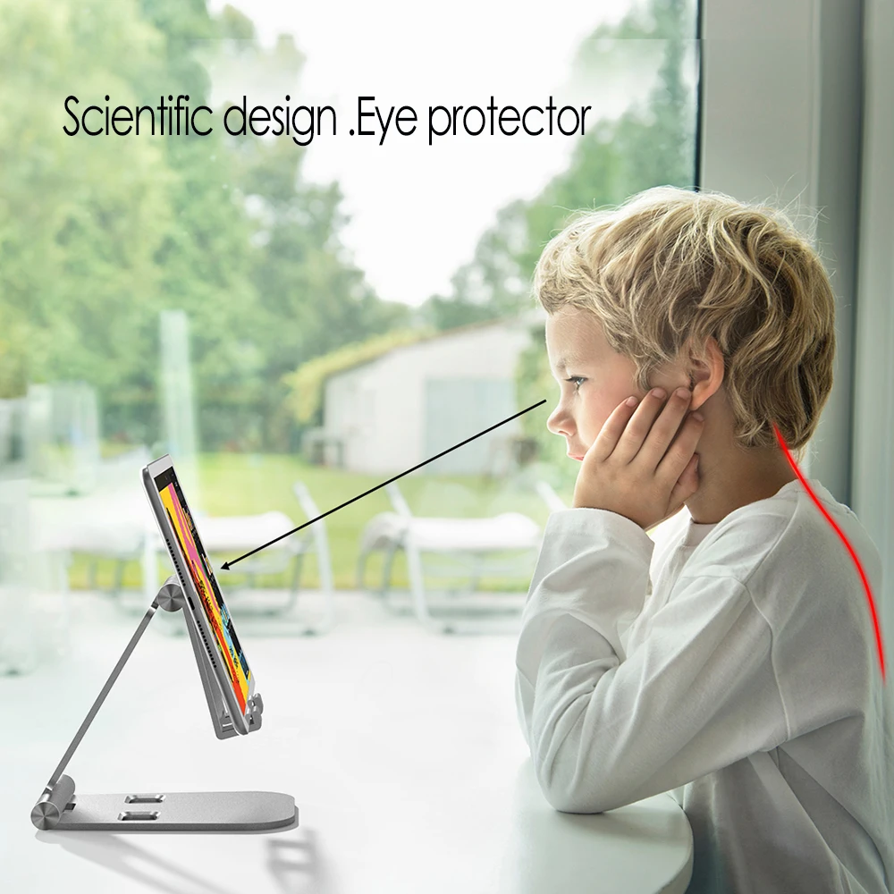 metal phone holder foldable desk tablet stand universal portable for smartphone iphone ipad pad adjustable mini size free global shipping