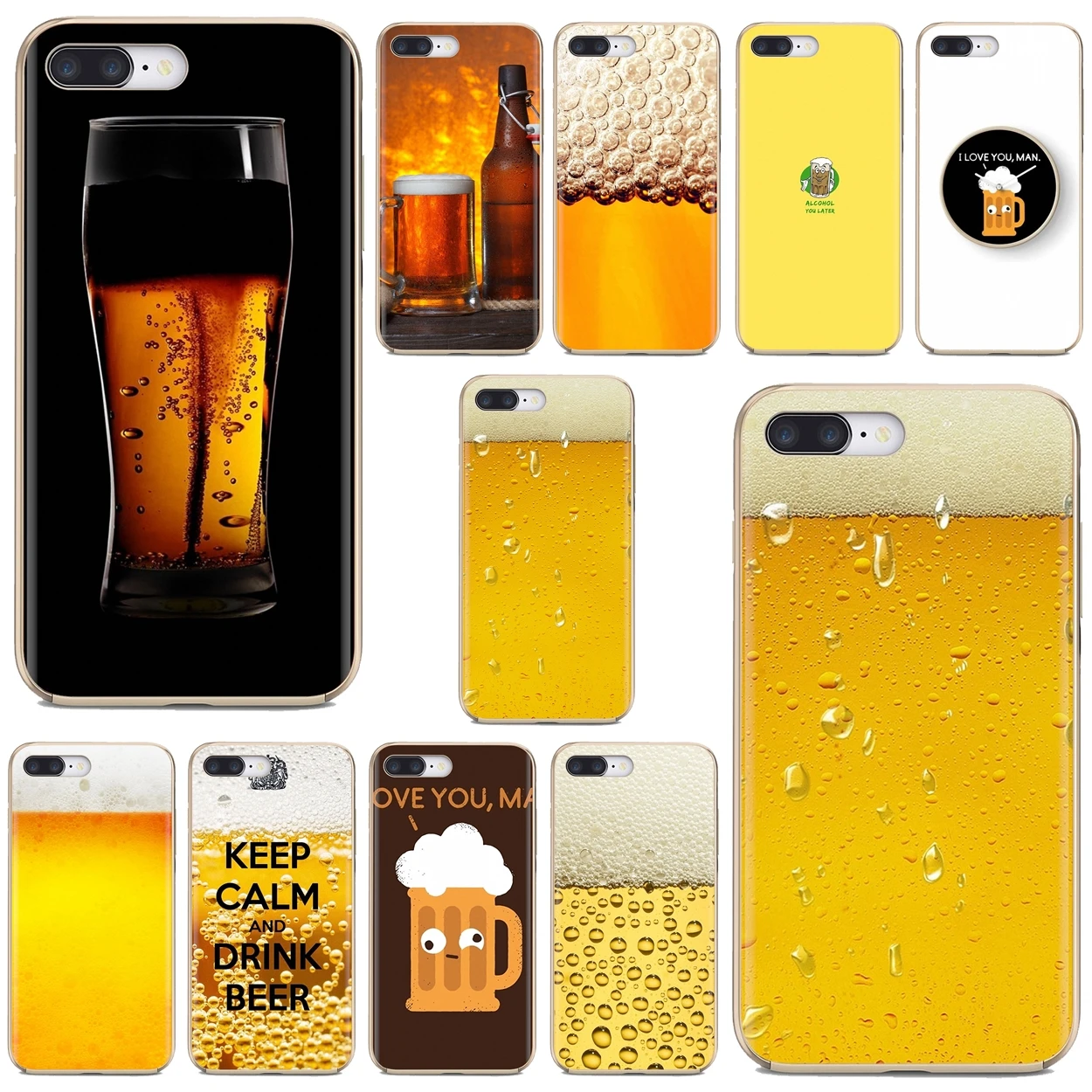 Недорогой силиконовый чехол для телефона с забавным спиртовым пивом Xiaomi Mi A1 A2 A3 5X