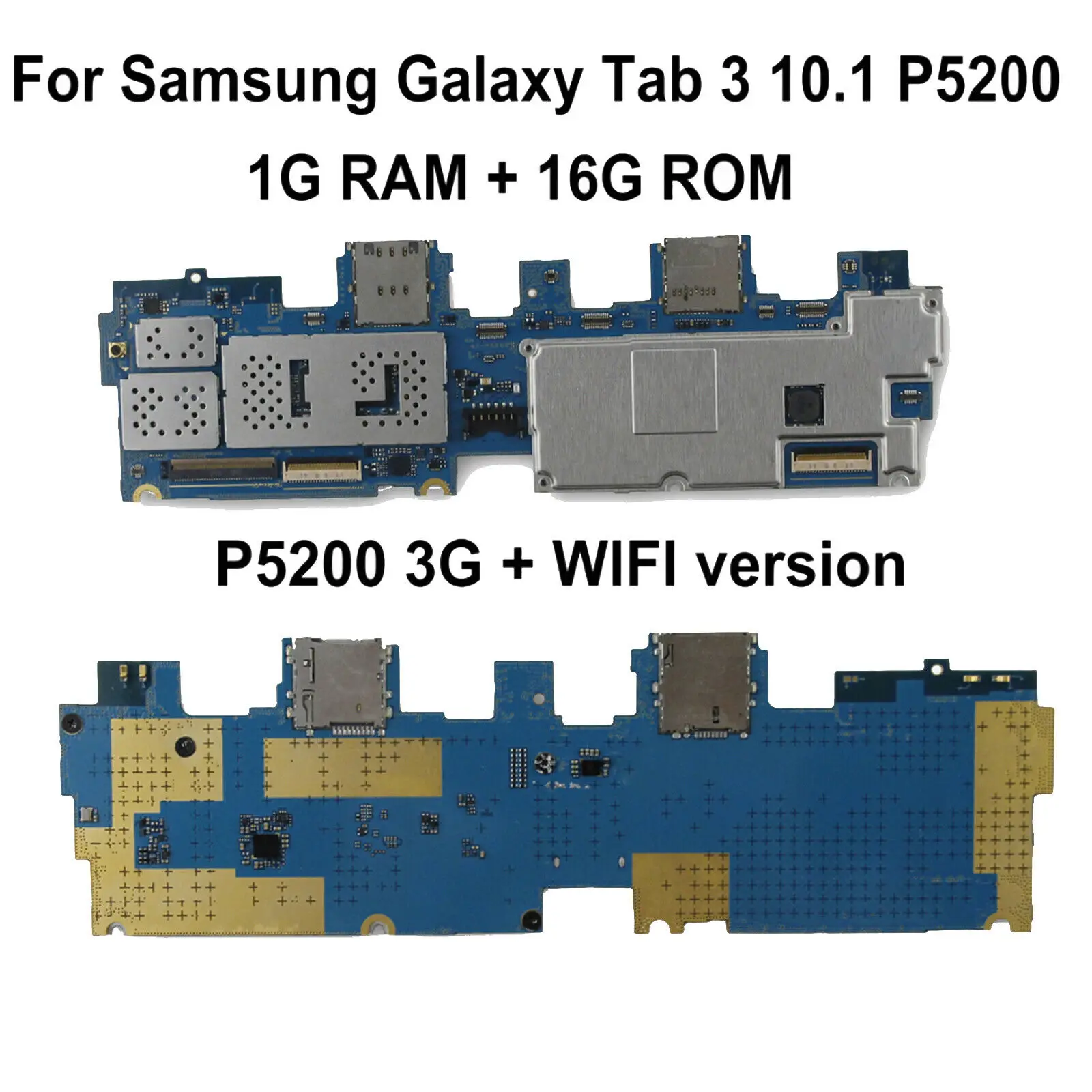 

Original For Samsung Galaxy Tab 3 10.1 P5200 P5220 3G Wifi Mainboard Logic Board