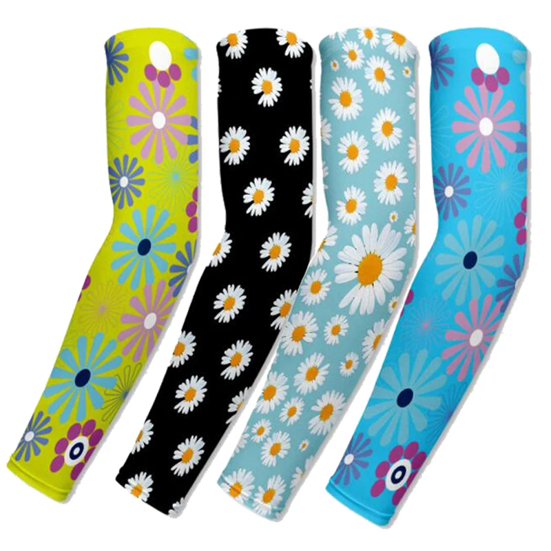 Компрессионные рукава в богемном стиле для женщин уличные охлаждающие 11 цветов с