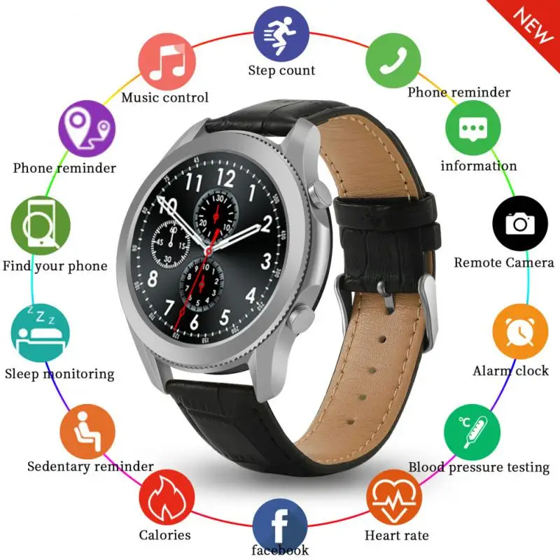 

2021 HD Full Screen Smart Watch Men Women Heart Rate Fitness Tracker Bracelet Watch Waterproof Sport Smartwatch For Android IOS
