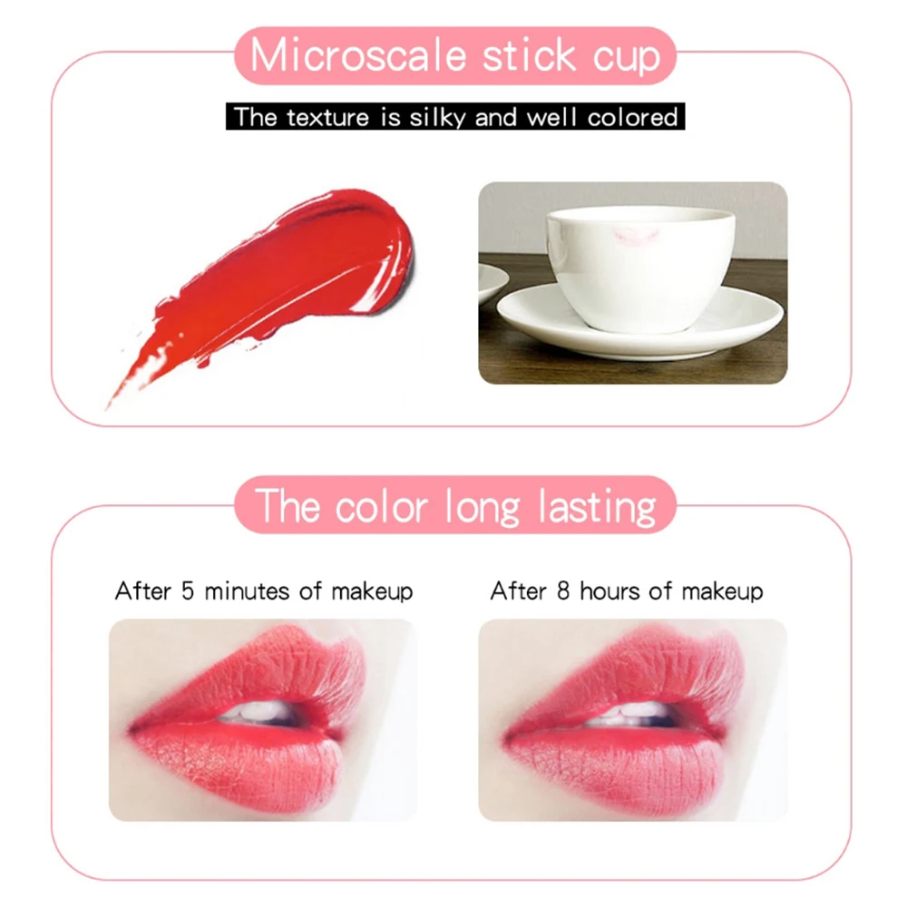 Распродажа на складе! Матовая губная помада с двойной головкой водостойкие