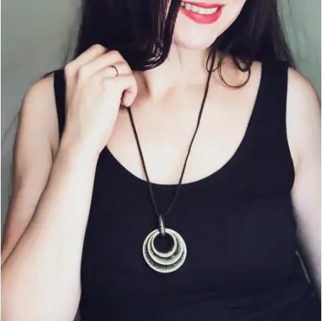 Горячая продажа Новое поступление кулон & ожерелье s цинк длинное из сплава