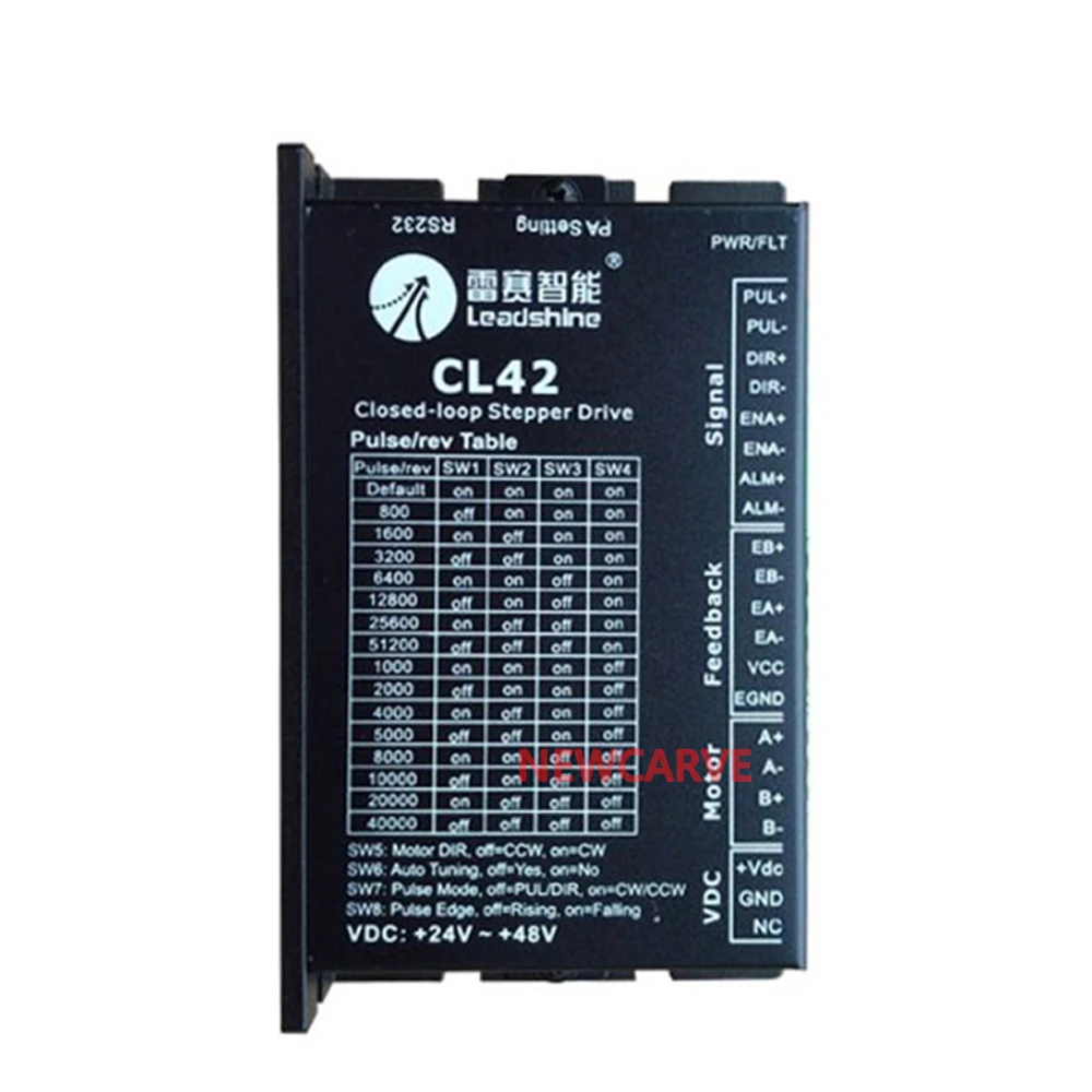 Оригинальный Leadshine Nema17 0.6нм замкнутый цикл Гибридный Серводвигатель комплект CL42