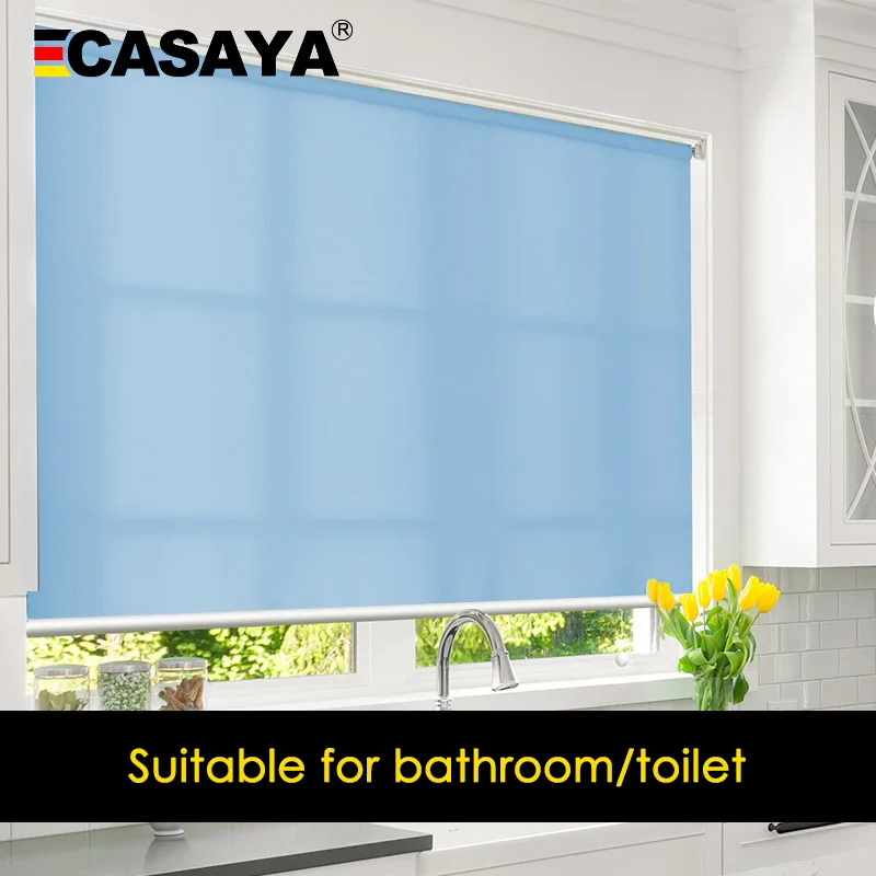 Customized Size Daylight/ Blackout Roller Blinds Office Kitchen Bed Room window blinds dark grey white grey