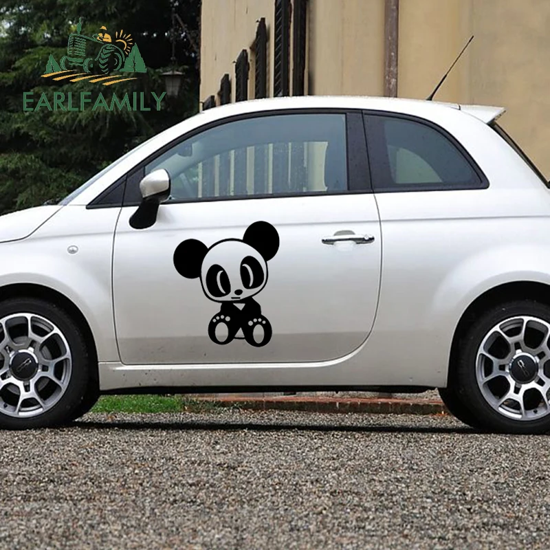 EARLFAMILY 58 см x 49 2x забавная JDM команда панда графика (по одному с каждой стороны)