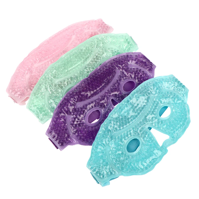 

1PCS Gel Sleep Mask Eye Mask Relax Relieve Fatigue Massage Eye Cover Cold Hot Compress Sleeping Mask With Gel Eyes Health Care