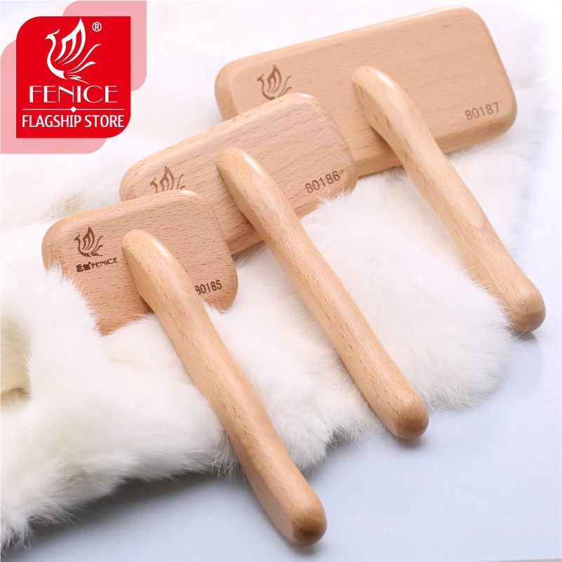 Деревянная щетка для собак и кошек Fenice щётка удаления ковриков запутывания