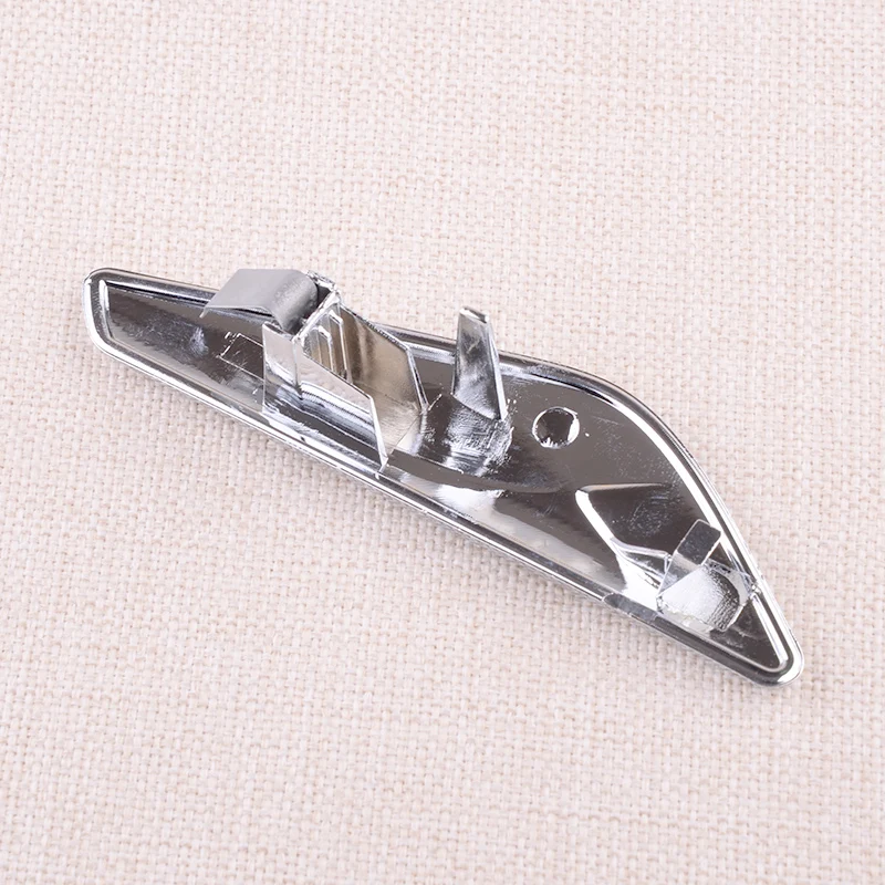 

beler 51117338570 Car Right Fender Panel Side Marker Signal Light Finisher Trim Fit For BMW X3 X4 F25 F26 ABS Chrome Styling
