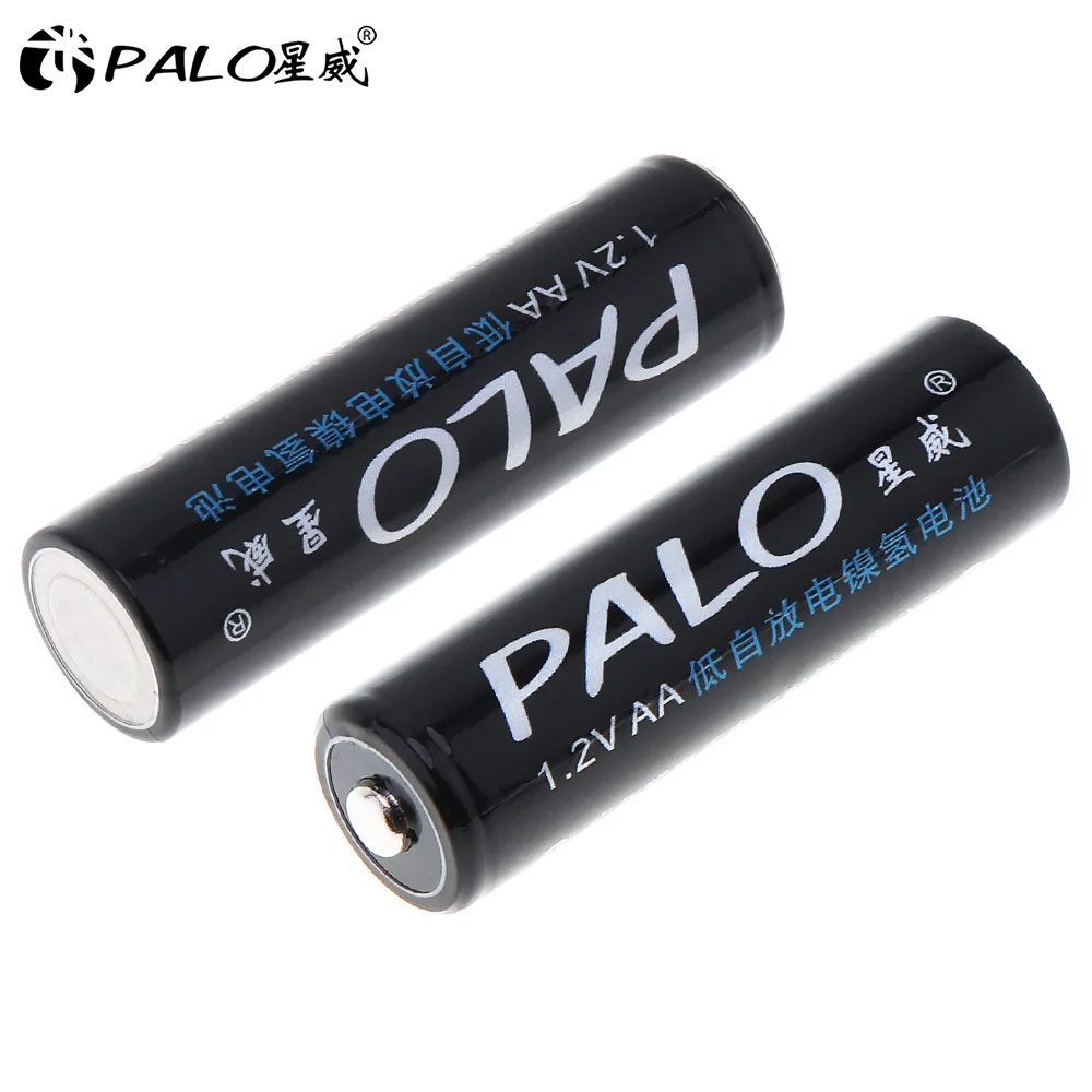 PALO 2a AA Аккумуляторная батарея NiMH 1 2 V 3000mAh Aa аккумуляторные батареи для игрушечной