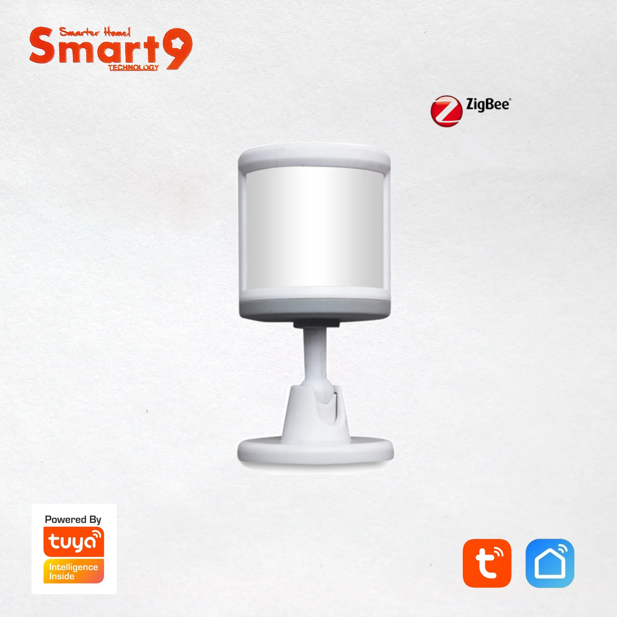 Инфракрасный датчик Smart9 ZigBee с подставкой для ног работает датчиком движения TuYa Hub