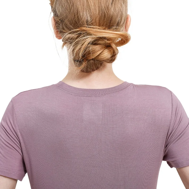 

Top + Pants Women's Soft Solid Color Cotton Short-Sleeved Pajamas Suit Casual Home Wear Summer Women Comfortable Sleepwear Sets