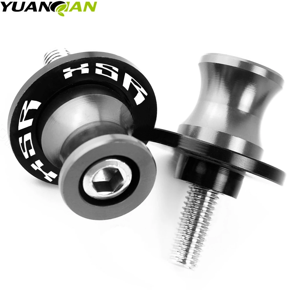 

For Yamaha XSR700 XSR900 XSR 700 900 2015 2016 2017 2018 2019 6mm Motorcycle Accessories Swingarm Slider Spools stand screws XSR