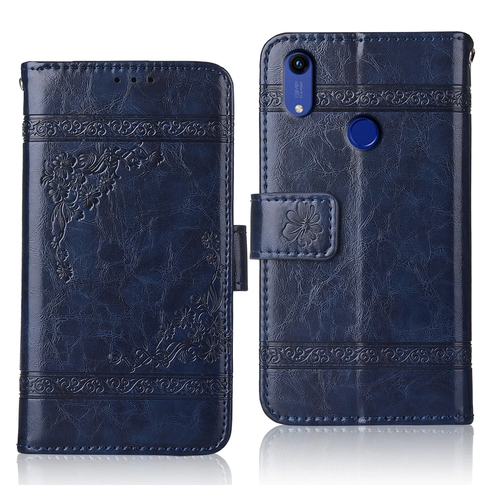 Для браслете Huawei Honor 8A 8 JAT L29 Coque задняя крышка Honor8A чехол Мода цветок кошелек для
