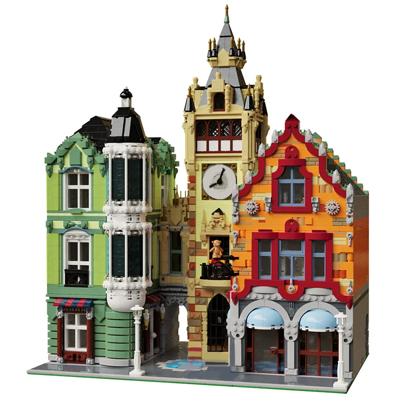 

3950pcs IDEA Technical The Train Railway Station Studgate Building Blocks Bricks Set Architecture Model Toys Children Kids Gift