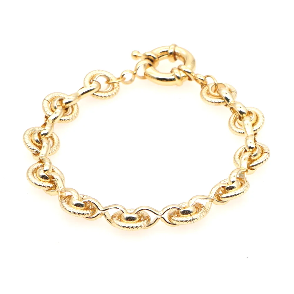 

Go2boho Happy Face Bracelet For Kids Pulseira Letter Jewelry Angle Charm Jewellery Gold Plated Chain Pulsera Miyuki Bracelets