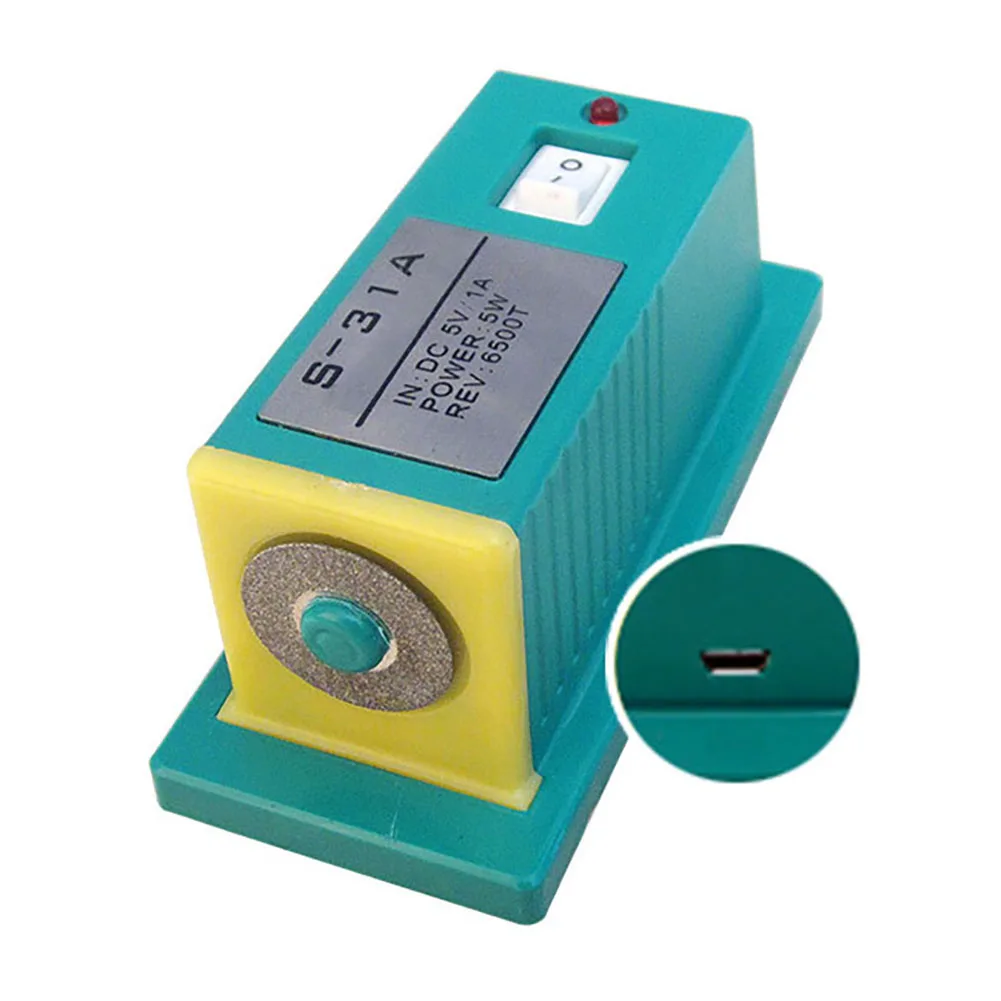 

5W Electric Spot Welding Needle Grinder Mini Grinding Machine For Battery Point Spotter Welder Mute Type High Speed 5V Motor