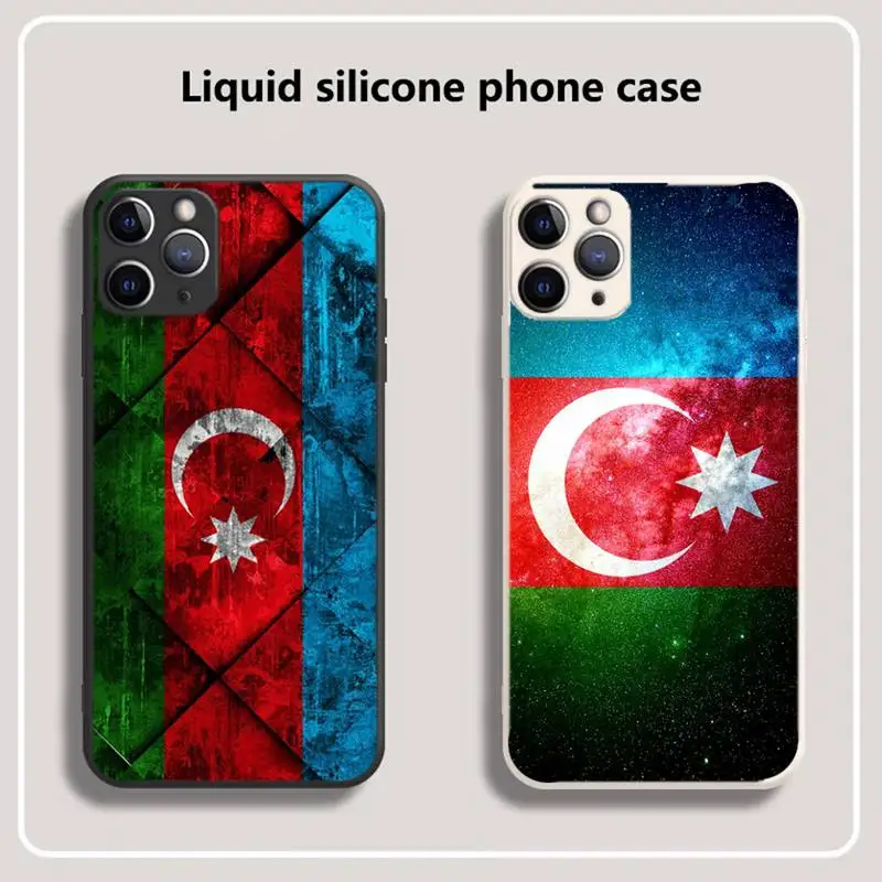 Azerbaijan buta flag Phone Case for iPhone 13 12 11 mini pro XS MAX XR 8 7 6 6S Plus X 5S SE 2020