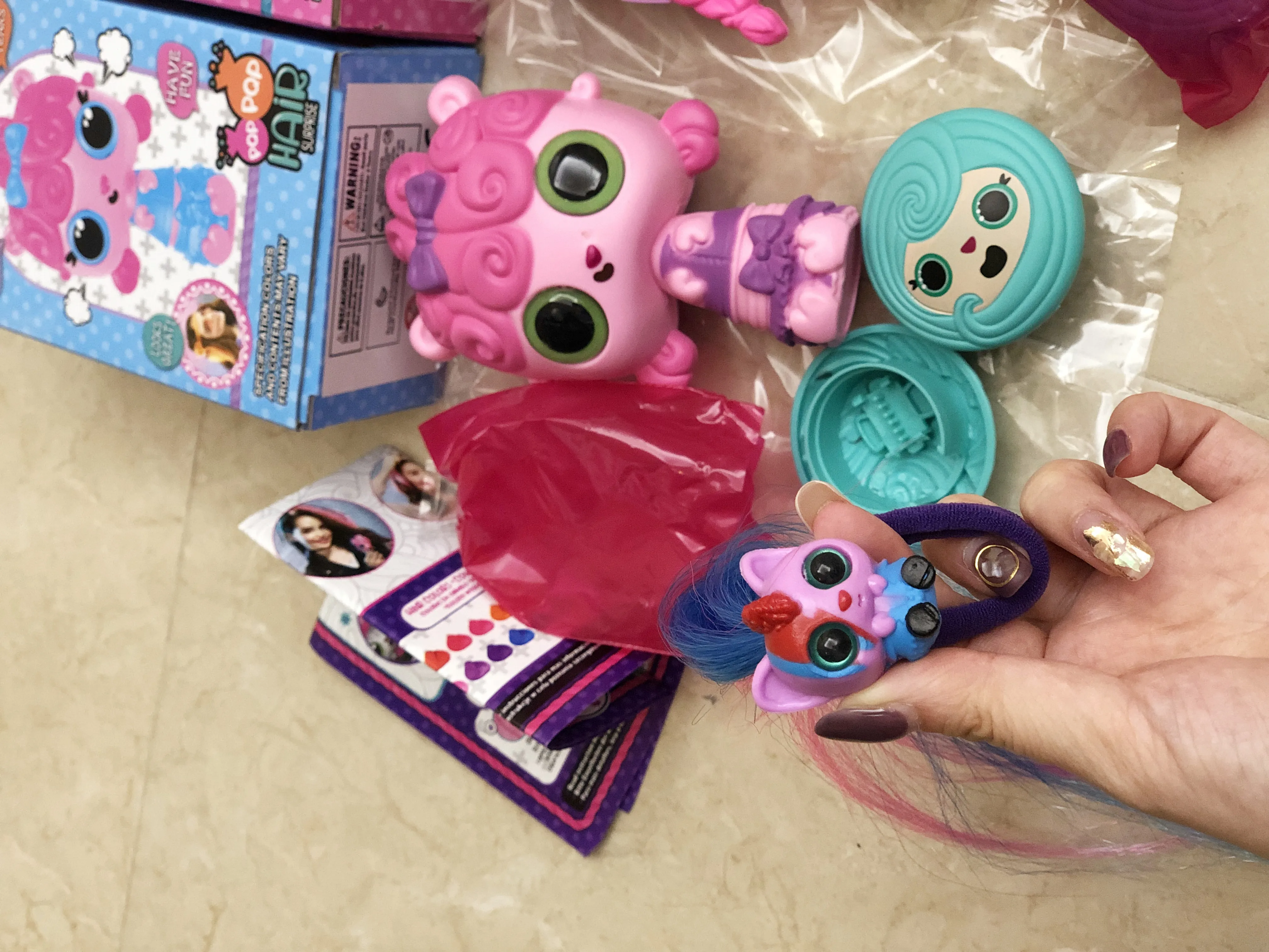 1Pcs 2019 new POP Pop Hair Surprise dolls with accessories the best gifts for Kids send randomly | Игрушки и хобби