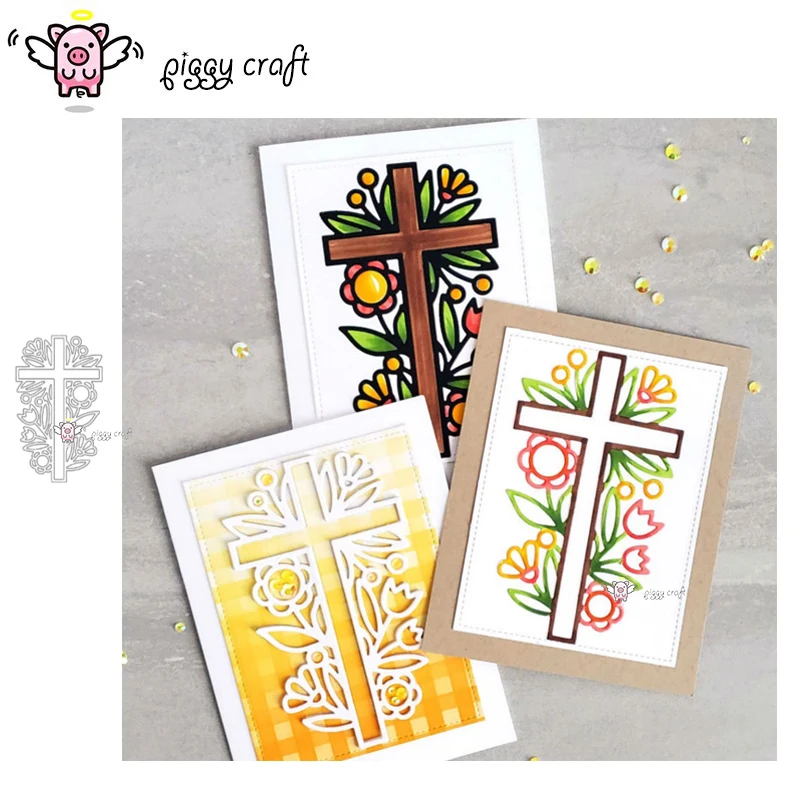 Металлические Вырубные штампы форма для вырезания цветов листьев Креста