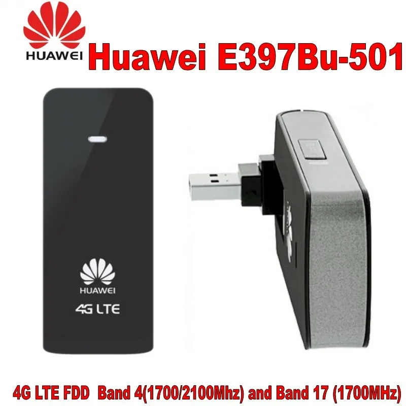Разблокированный мобильный Интернет накопитель Huawei E397 E397Bu 501 4G LTE FDD 100 Мбит/с B4 AWS