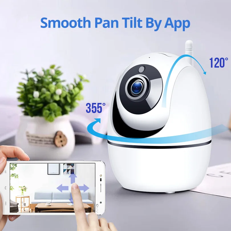 Weтранс 1080P IP Wifi камера Мини HD автоматическое отслеживание ONVIF прибор ночного видения Детский Монитор умный cctv домашняя беспроводная камера безопасности