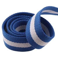 sky blue webbing ribbon purse strap canvas 1 5inch knapsack strapping sewing collar bag strap belt accessories