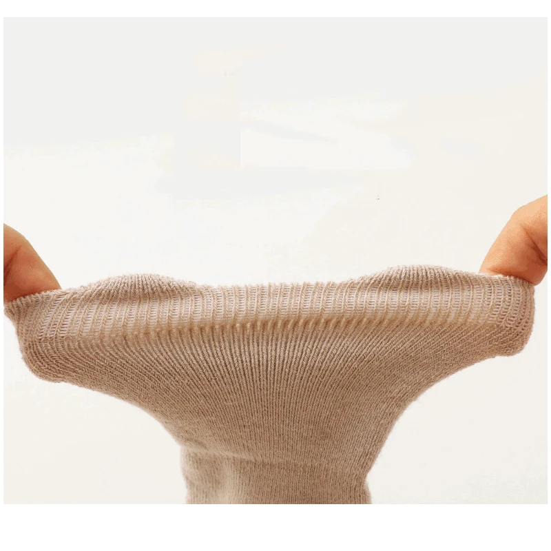 Calcetines de beb&eacute;s ni&ntilde;os invierno espesar Terry hasta la rodilla calcetines ni&ntilde;as reci&eacute;n nacido c&aacute;lido cosas ni&ntilde;o piso antideslizante de los ni&ntilde;os de algod&oacute;n de dibujos animados-3