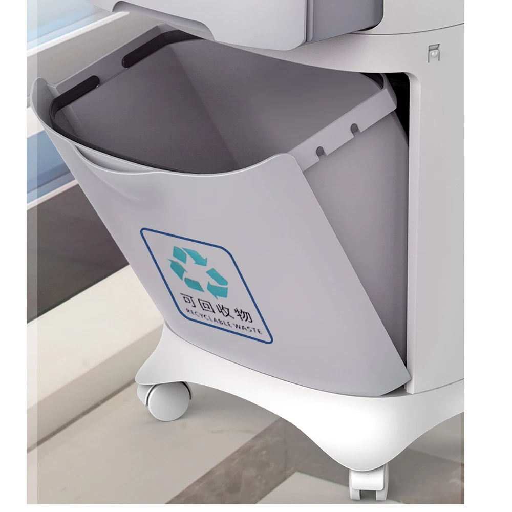 42L для мусора Кухня хранения вертикальная подставка большой двойные слои