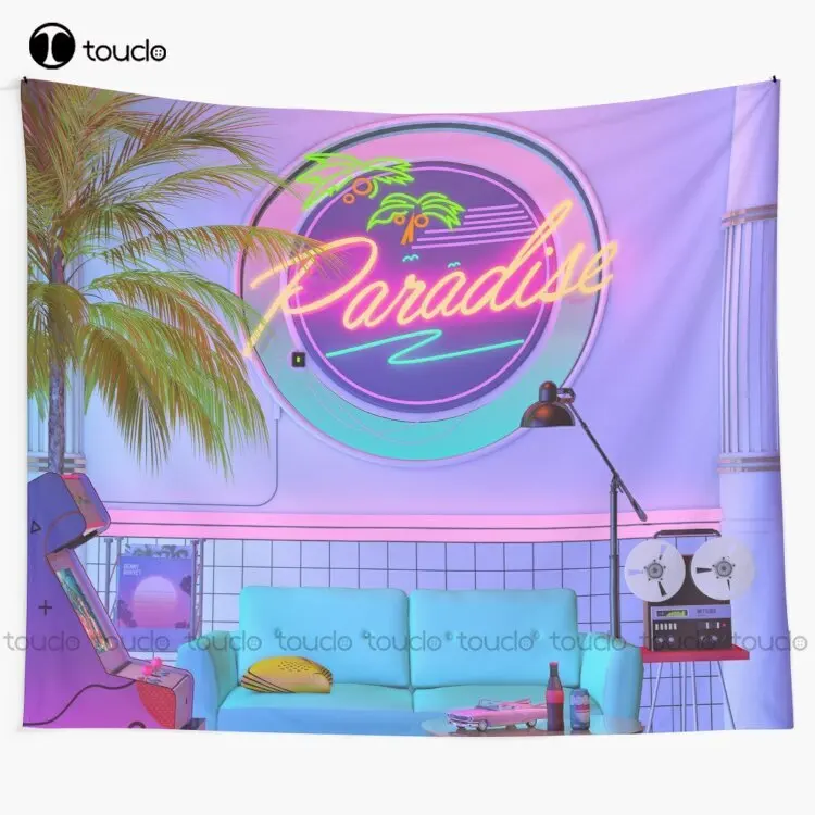 

Paradise Wave Tapestry Tapestry Posters Tapestry Wall Hanging For Living Room Bedroom Dorm Room Home Decor Art Home Decoration
