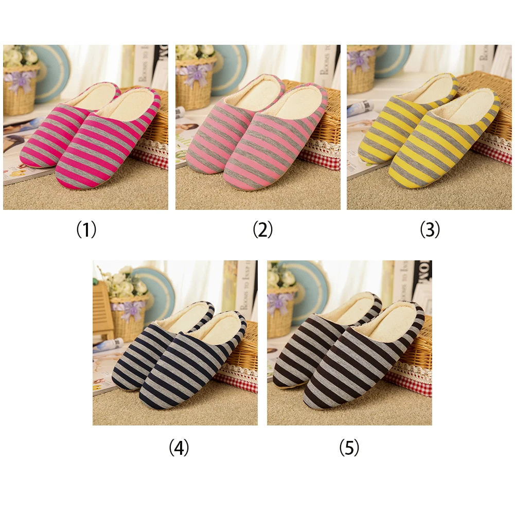 Женские домашние теплые мягкие бархатные Тапочки кораллового цвета Зимние