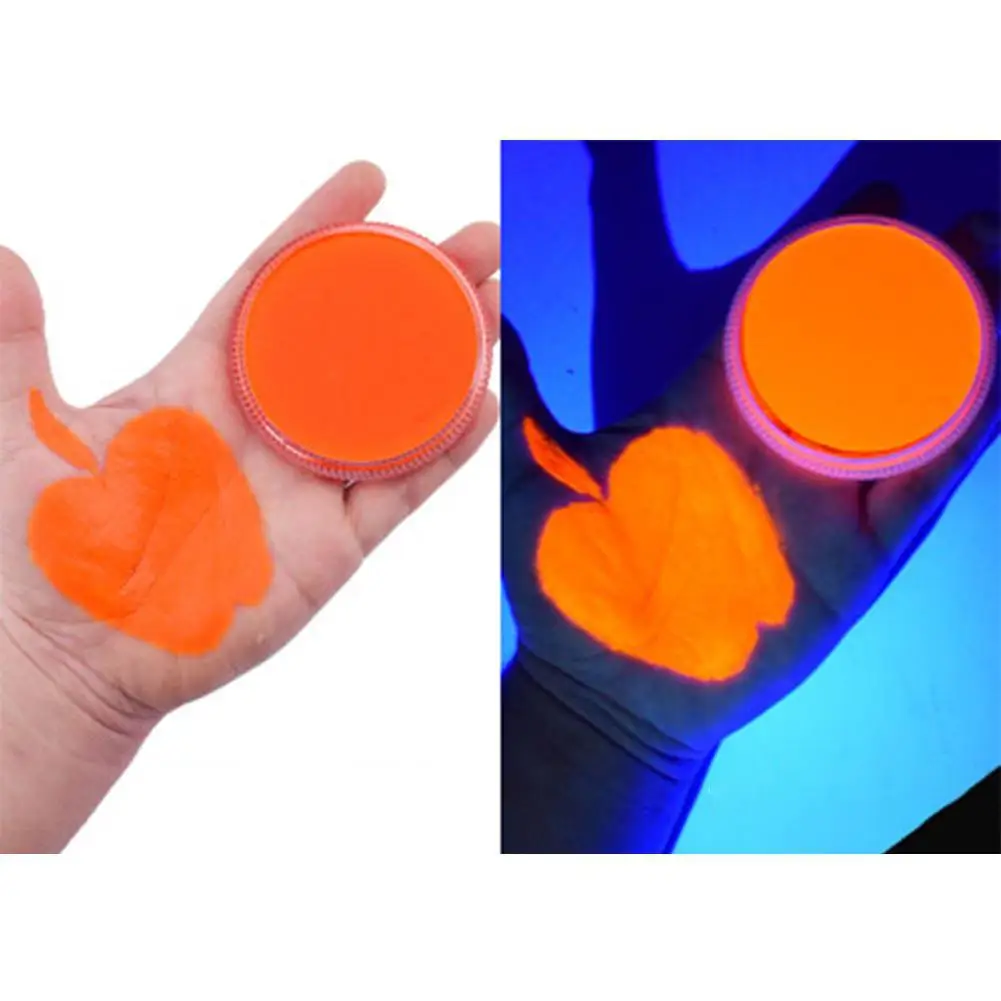 DSstyles 8 цветов светящийся цвет для лица тела макияж краска пигмент ed набор