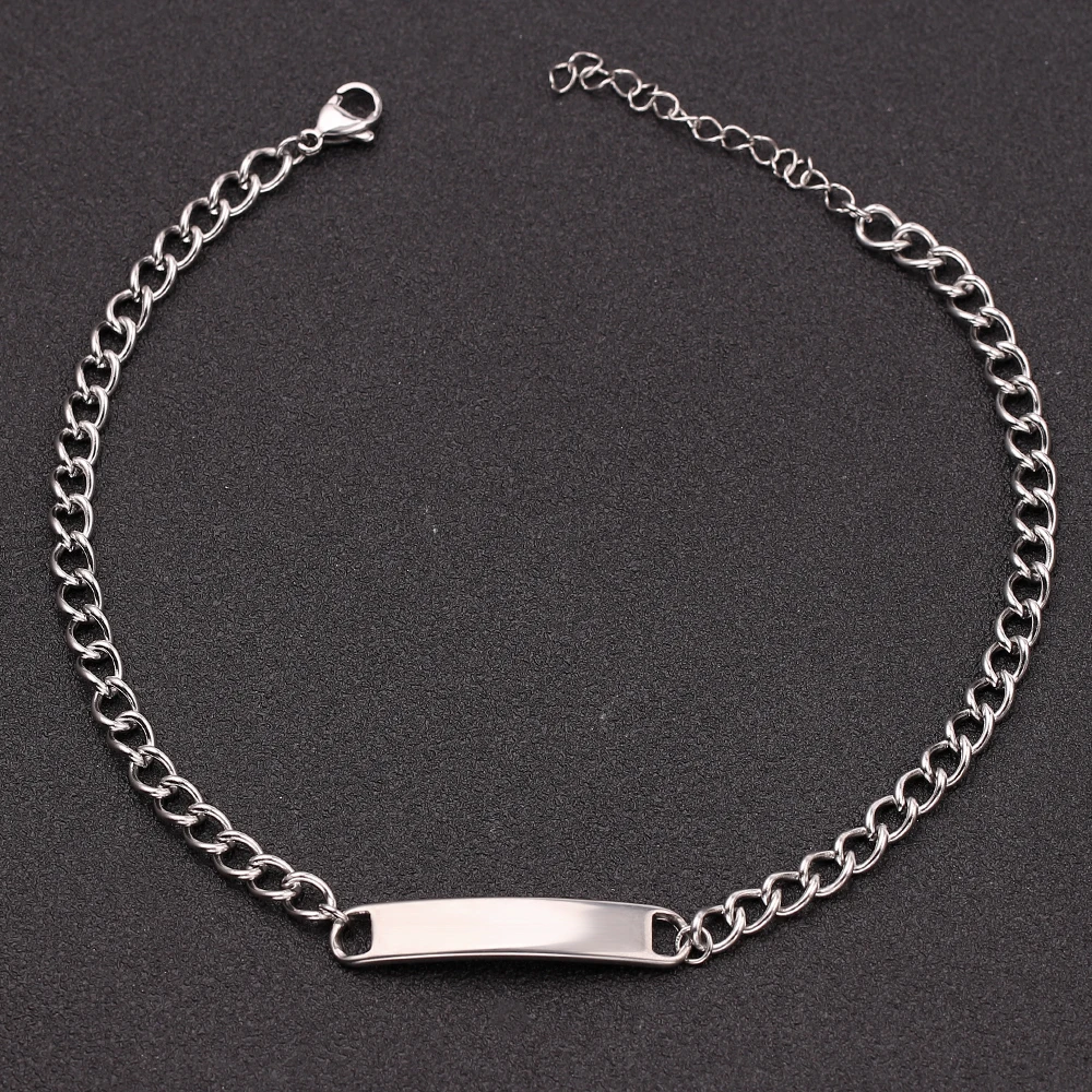 Новинка 2021 популярное стандартное ожерелье прямоугольный воротник плоская цепь