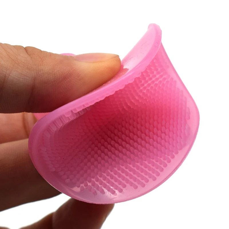 

Hot Facial Cleansing Brush Silicone Exfoliating Blackhead Remover Washing Face Skin Care Scrub Tool FRE-Drop