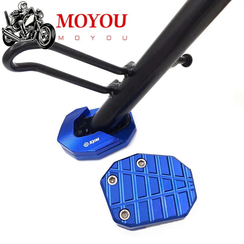 

For SYM JOYRIDE S 200 I ABS JOYRIDES200 CNC aluminum Motorcycle stand Side plate to extend extension Kick Stand