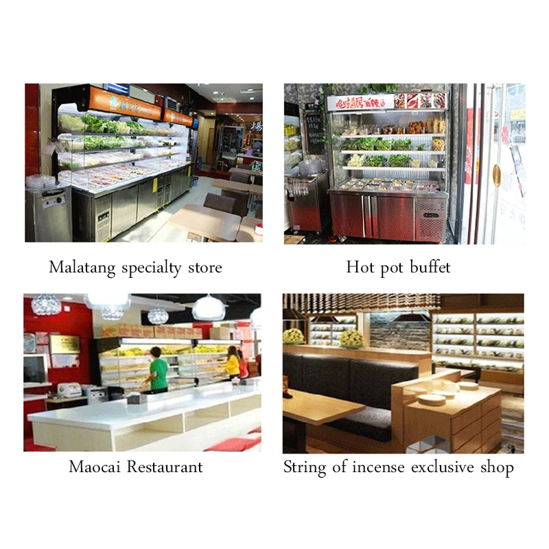 Шкафы витрины для посуды коммерческое освещение холодильники шкафы хранения