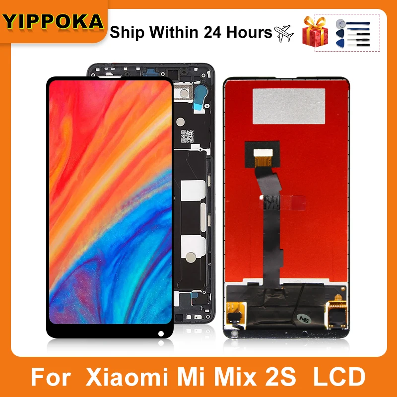 

5.99" For Xiaomi Mix 2S LCD Display Screen Touch Digitizer Replacement Assembly Parts For MI Mix 2S Display