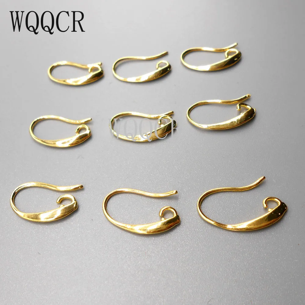 10 шт. Золотые зажимы для ювелирных изделий серебро 925 пробы|jewelry findings|findings 925earrings