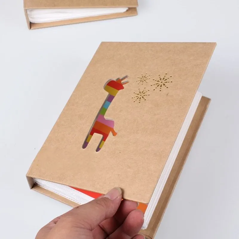 6 дюймов 100 листов семейный фотоальбом вставка Тип роста детей книги памяти для