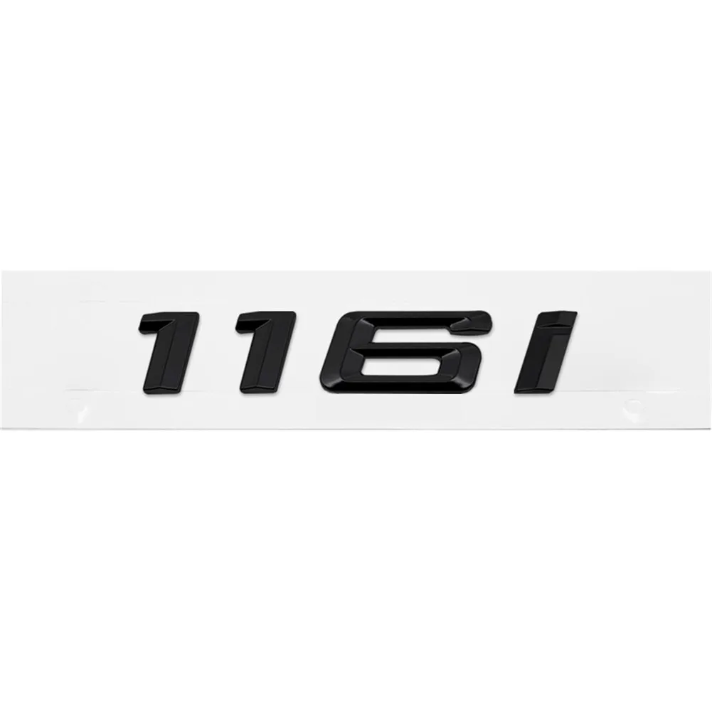 3D наклейка 116i 118i 120i 125i 130i 135i значок с номером для BMW 1 серии E81 E82 E87 E88 F20 F21 |