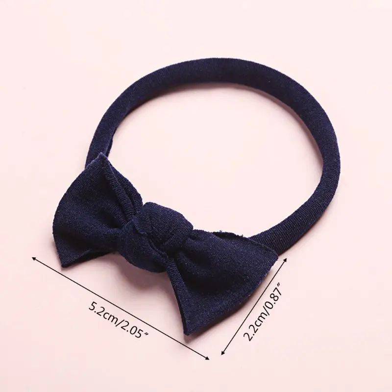 

Baby Girls Cute Bow Headband Toddler Sweet Bowknot Nylon Thin Hairband Headdress
