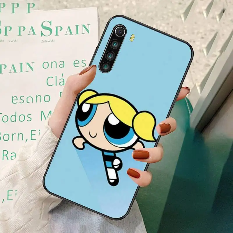 

ZFGHSHYQ Soft Powerpvff Cover Girls Phone Case For Redmi 7 8 9 A K20 30 Pro Note 8 9 Pro 9s